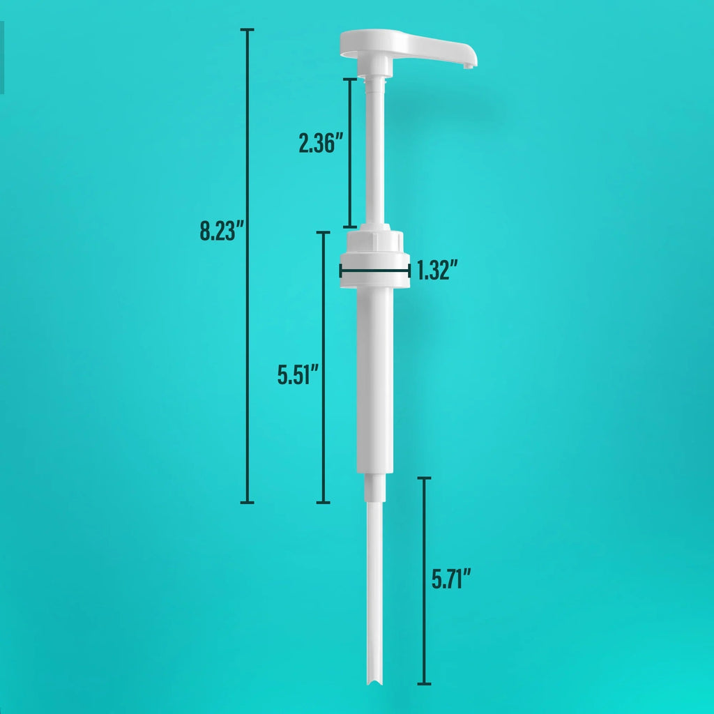 Mouthwash Dispenser Pump and Cup Holder for 16oz & 1L - Professional