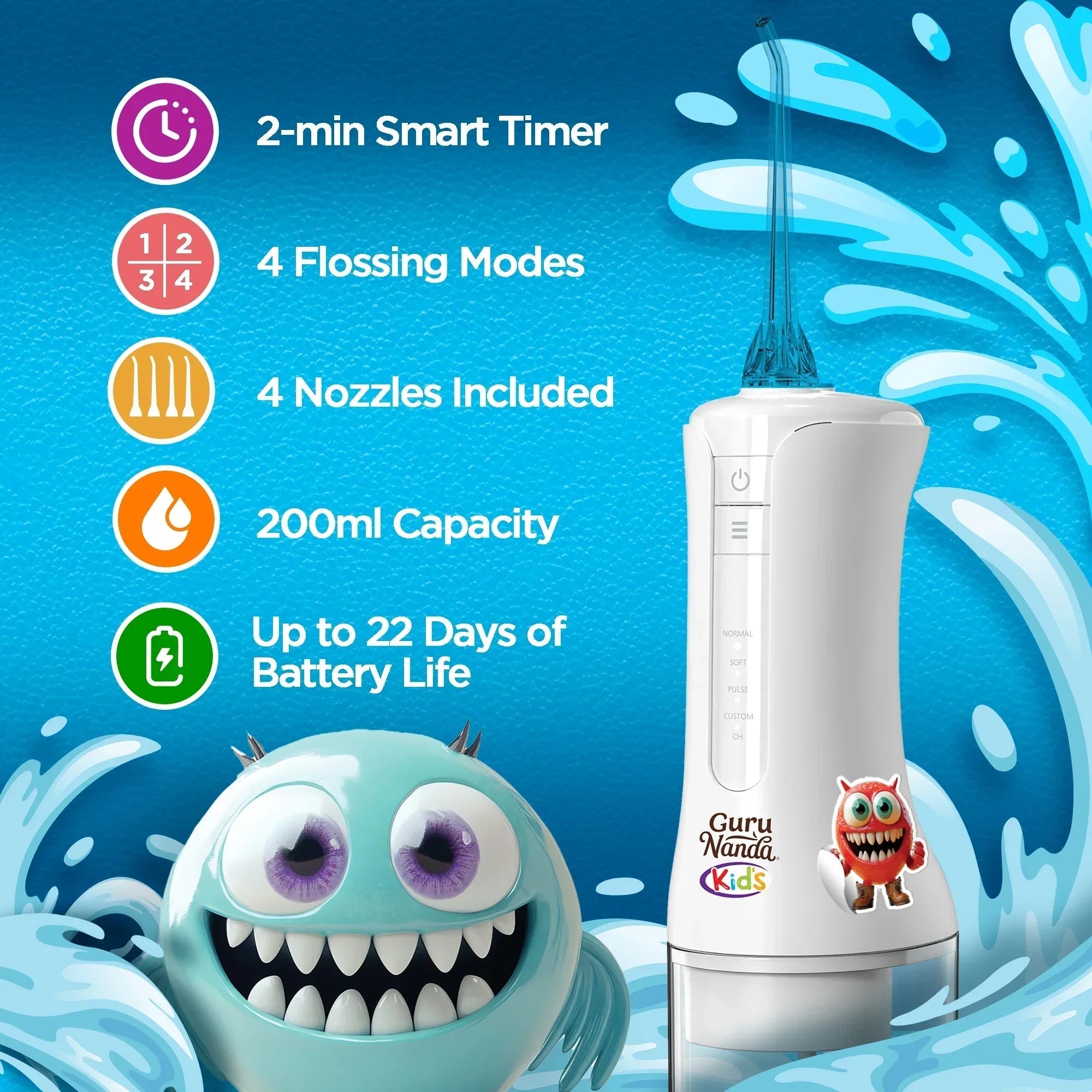 KIDS WATER FLOSSER (12/Case)