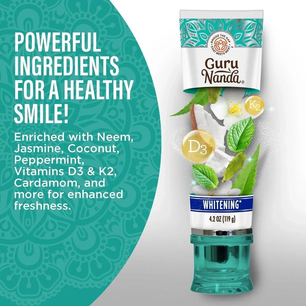 GuruNanda Hydroxyapatite Toothpaste 4.2 oz (48/Case)