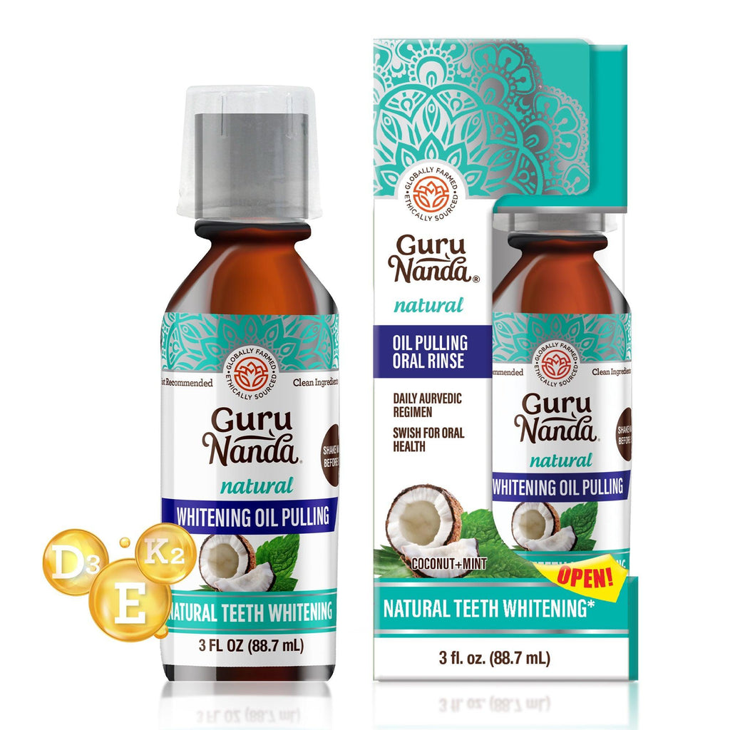 Pulling Oil Coconut + Mint - 3oz (12-Pack) - GuruNanda