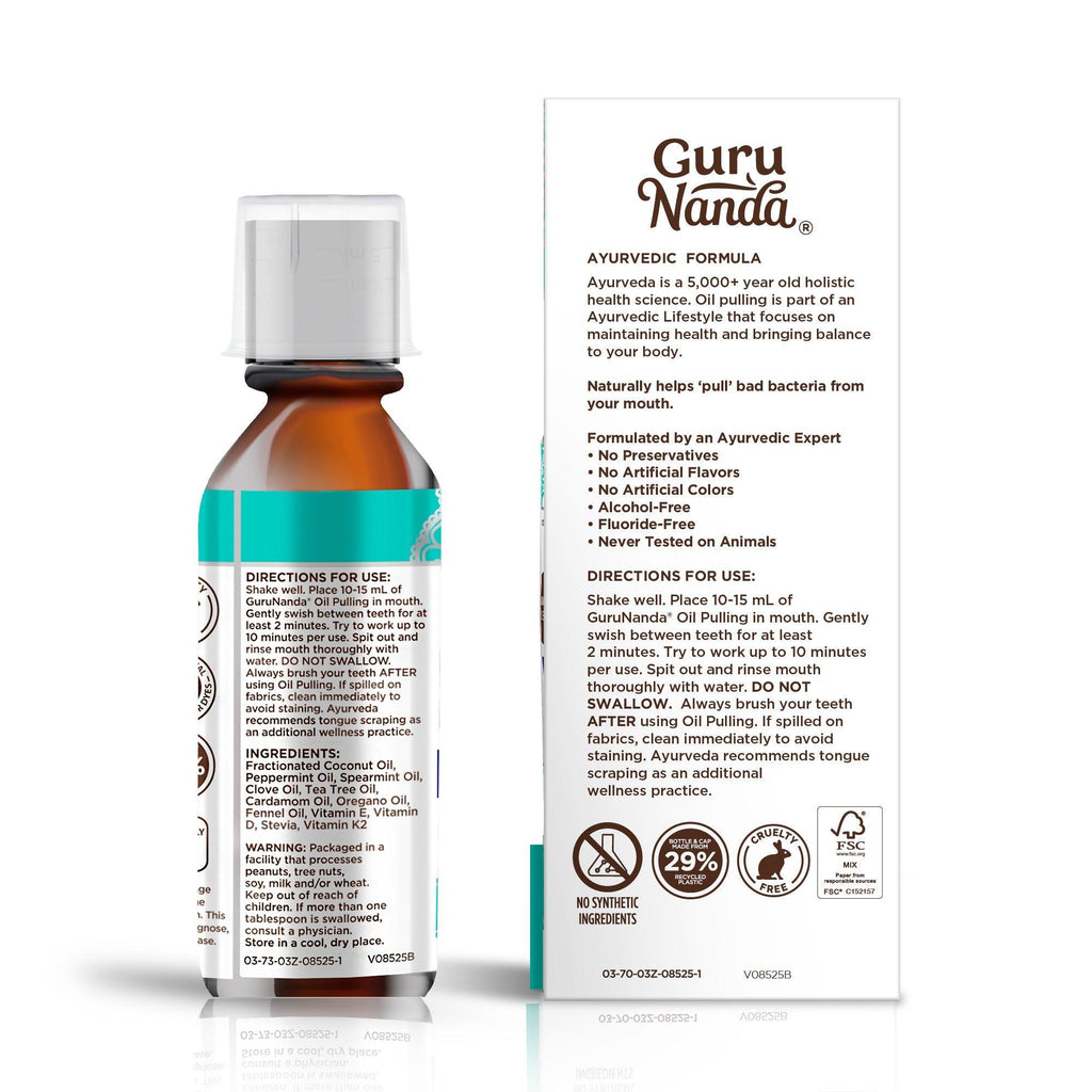 Pulling Oil Coconut + Mint - 3oz (12-Pack) - GuruNanda
